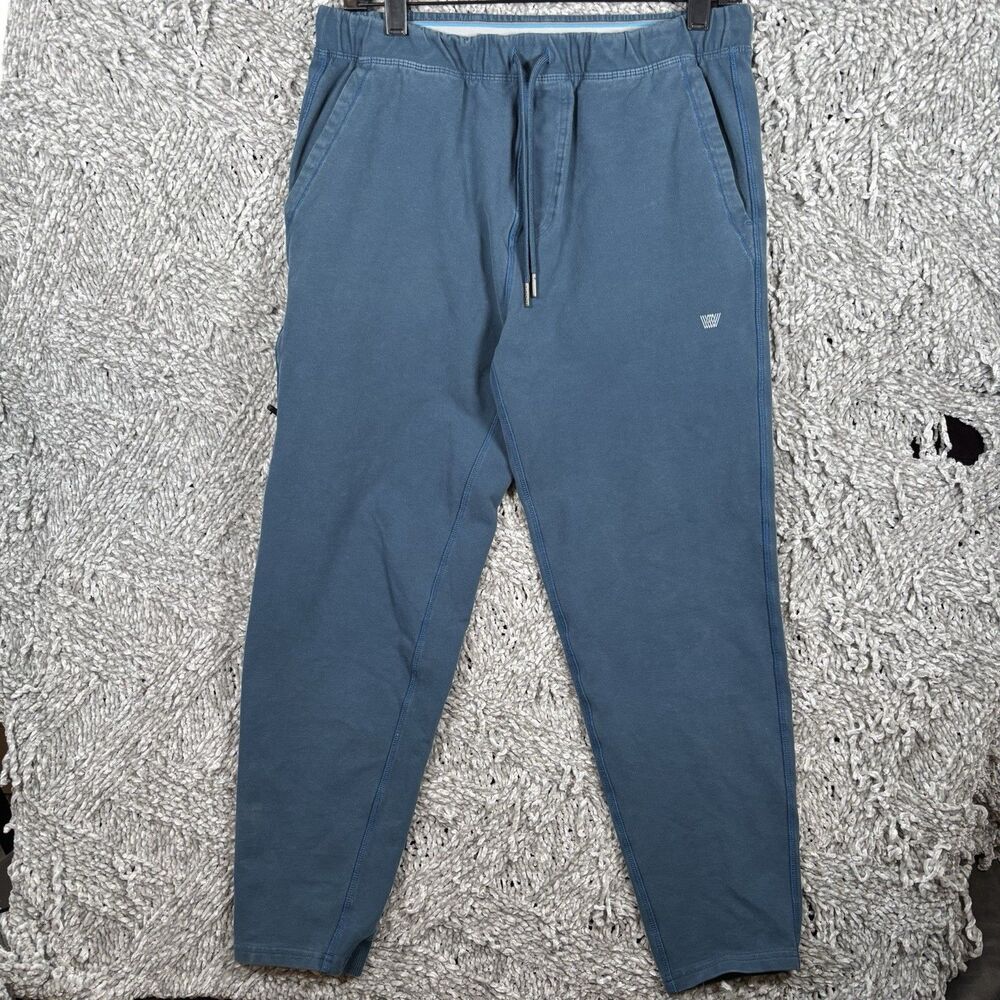 Mack Weldon For Daily Wear Pants Men’s Medium Jogger Activewear Stretch Blue Gym